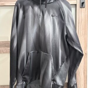 Nike Metallic Gray Hoodie